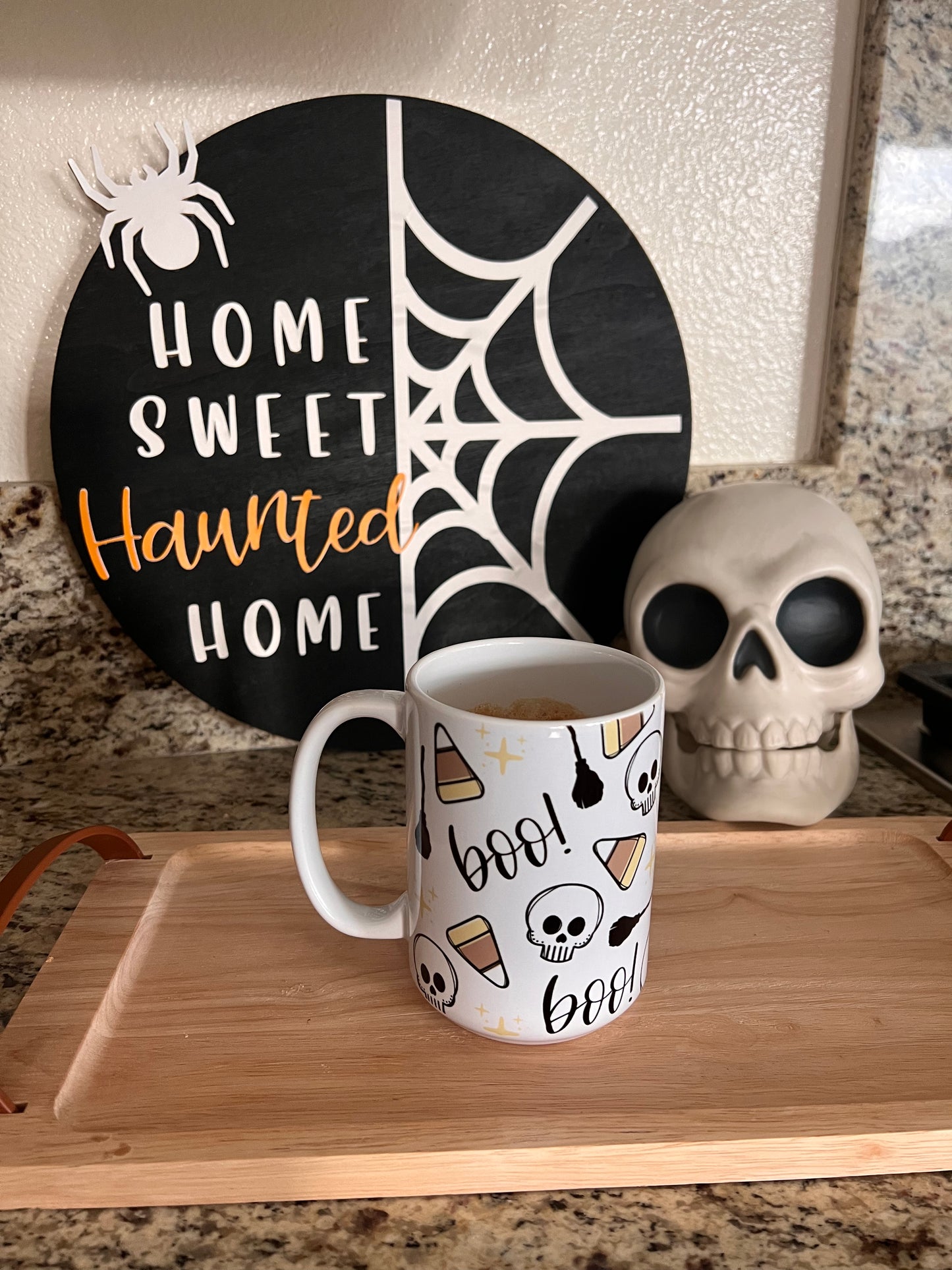 Halloween Skeleton theme Mug